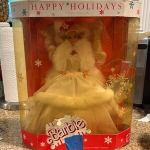 Happy Holidays Barbie Special Edition 1989